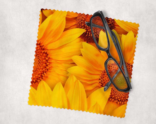 Lens Cloth Sunflower